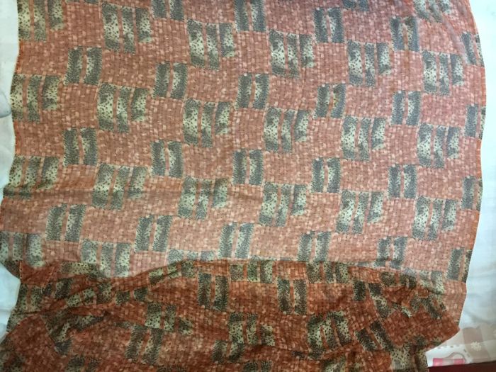 Ткани крепдешин и шифон времён СССР Сари из шифона