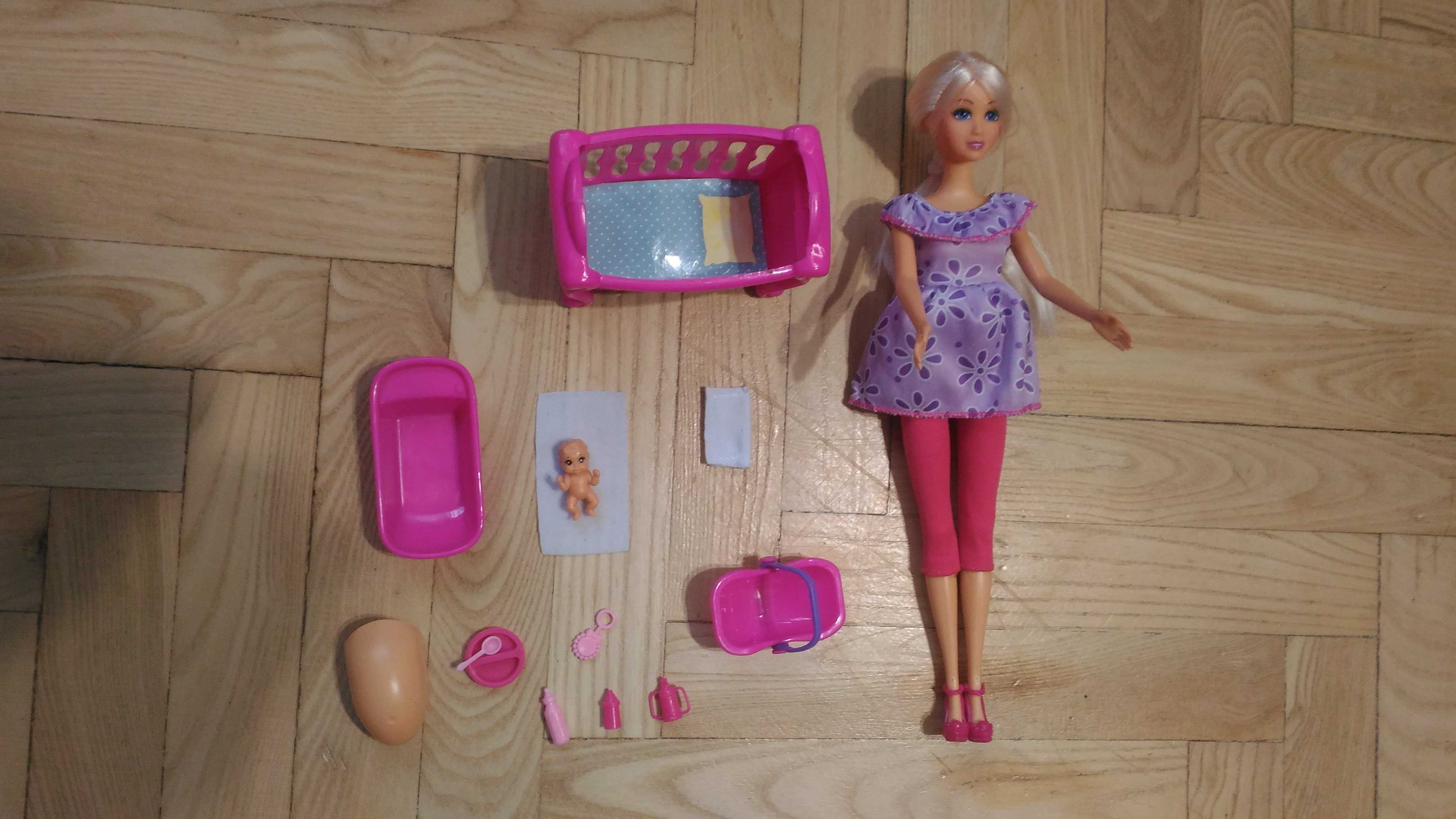 Barbie welcome baby duży zestaw nowy