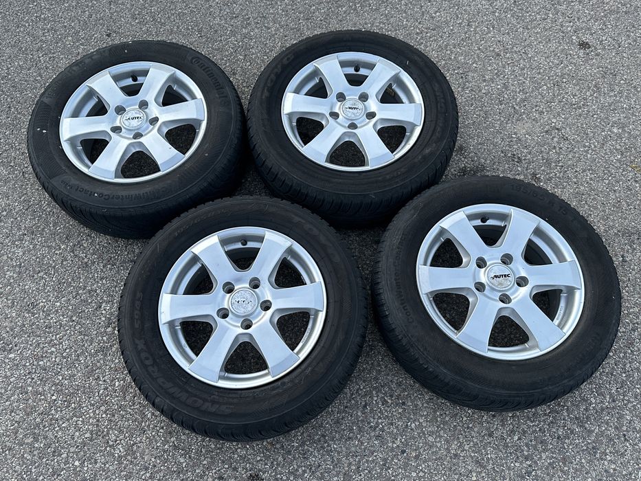 Koła zima Autec 15 cali! 5x112, ET43! Golf, Leon, Octavia! Wysyłka!