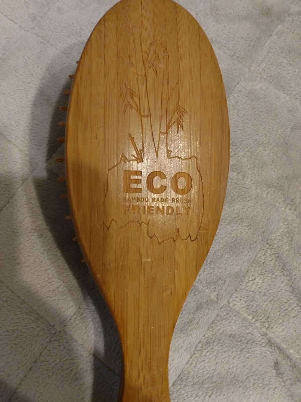 Две Расчески бамбуковая Eco Friendly Bamboo и с натуральным ворсом