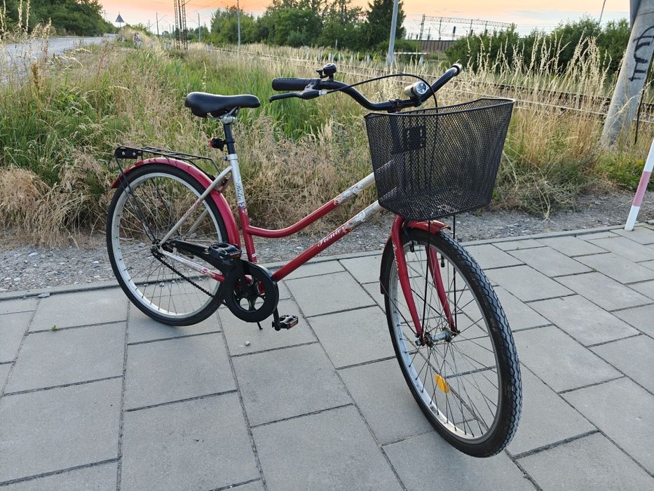 Rower Romet - damka, miejski koła 26 cali