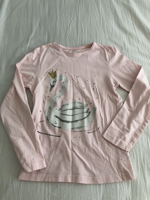 Dwie koszulki z dł. rękawem r.134/140