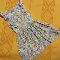 Супер цена! Next нарядное цветочное платье 110/116