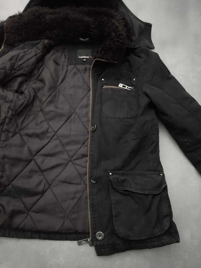 Kurtka damska New Yorker Fishbone XS 34 z kapturem