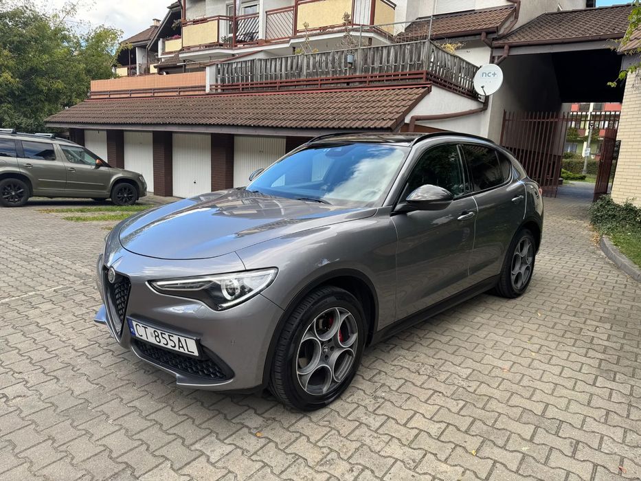 Alfa Romeo Stelvio Alfa Romeo Stelvio 2.0 Turbo Business Q4 / Serwis ASO / Salon Polska