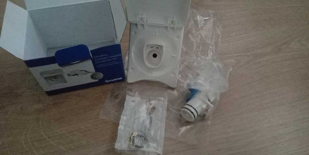 Gniazdo Wody, przyłącze TRuma Ultraflow przyczepa kempingowa, kamper