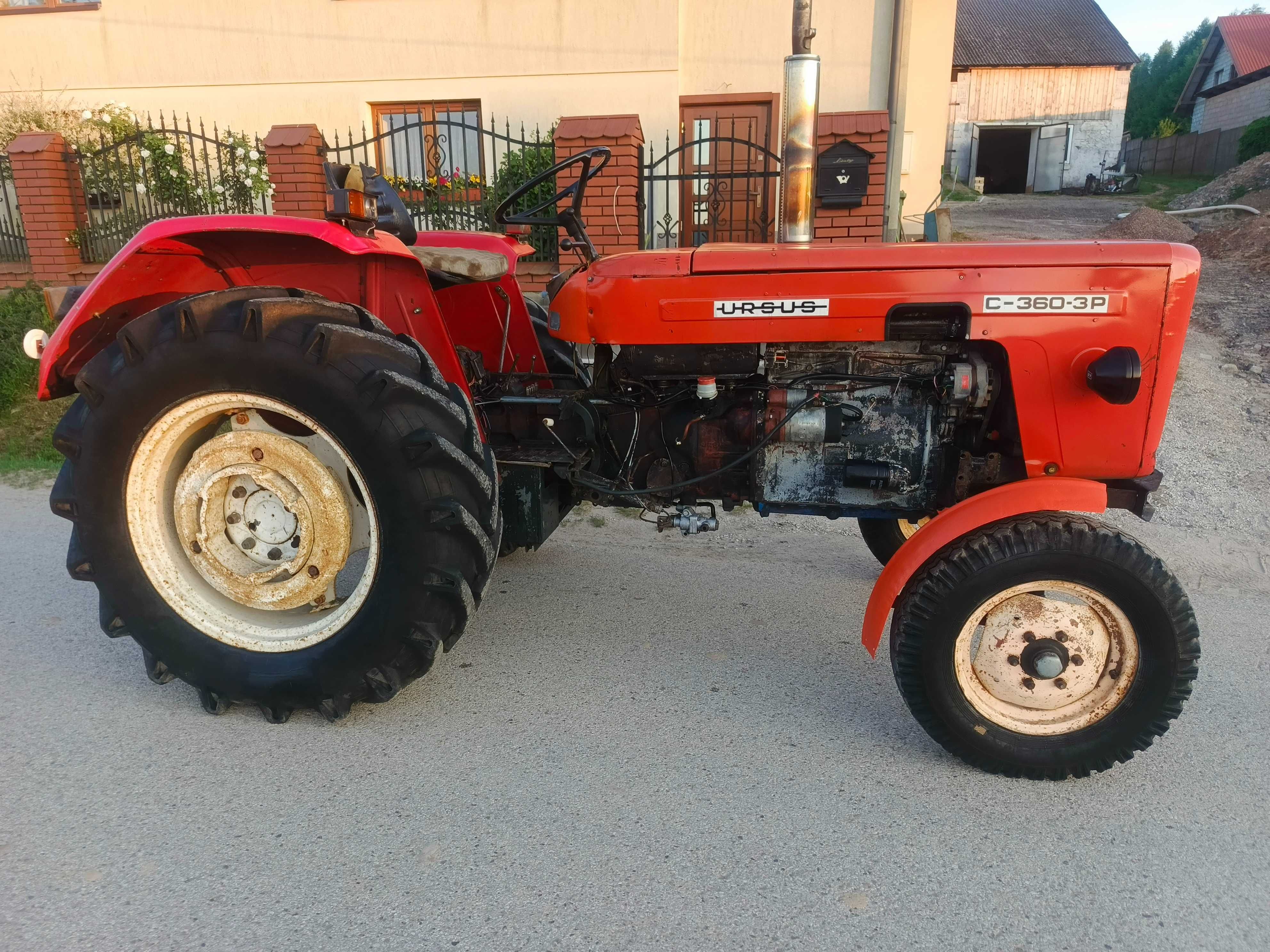 Ursus C-360 82r. Zarejestrowany