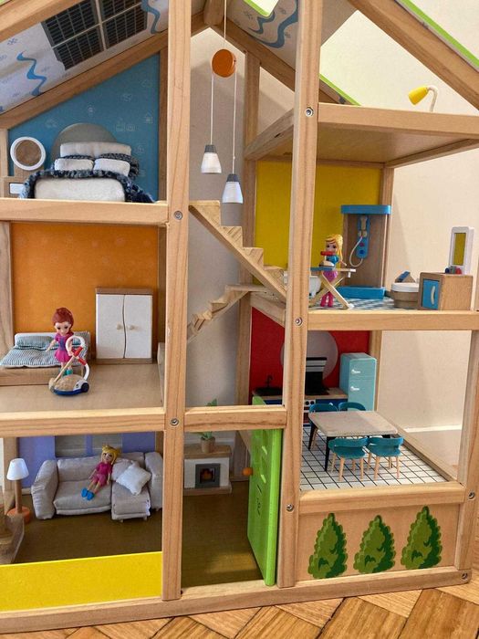 Casa Boneca Madeira Hape Toys ALL SEASON HOUSE