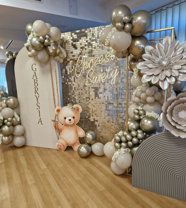 Komunia/ Chrzest/ Urodziny - dekoracje imprezowe