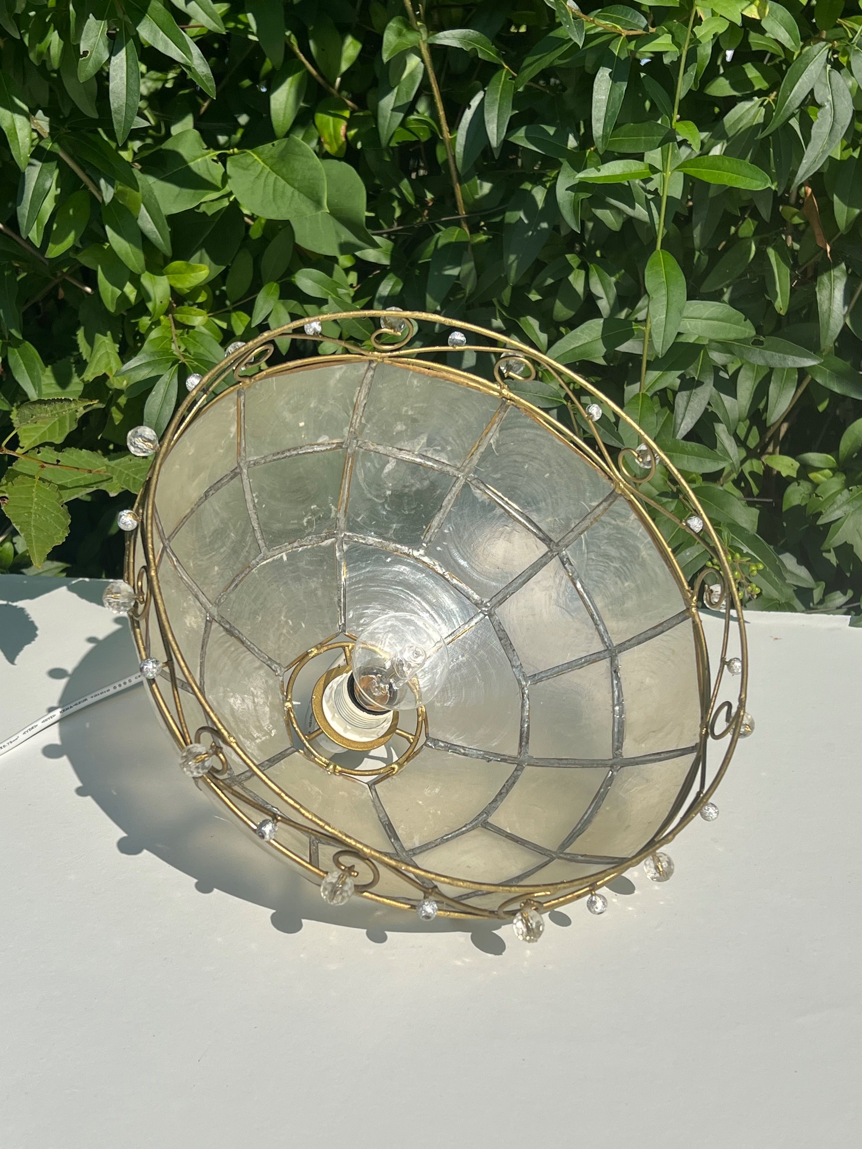 Lampa wisząca masa perłowa