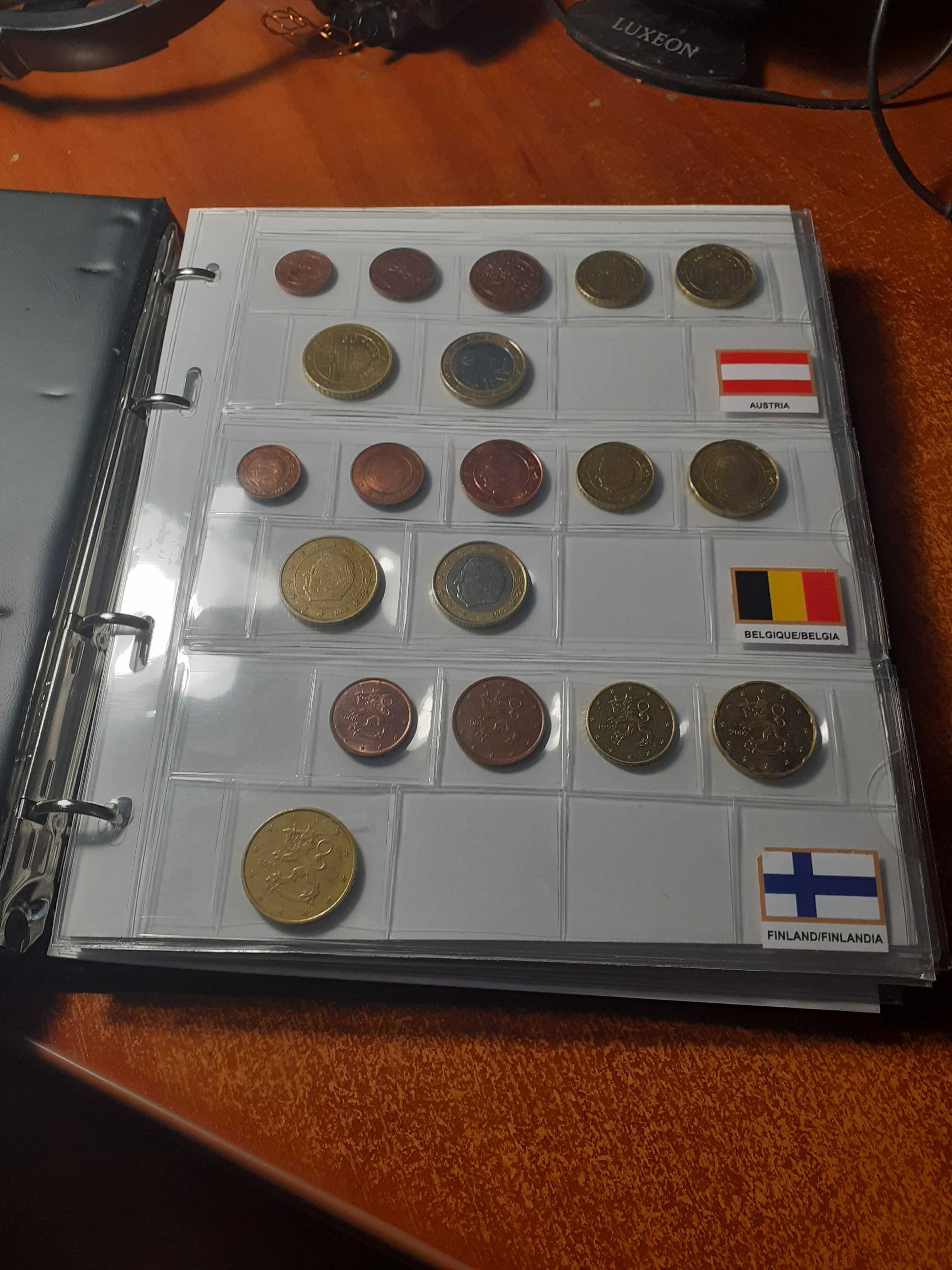 Продам монети Євро а альбомі