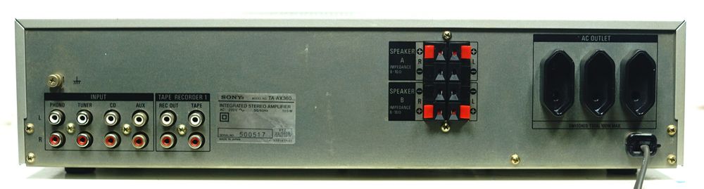 Wzmacniacz Sony TA-AX360 Loudness VINTAGE 1984r