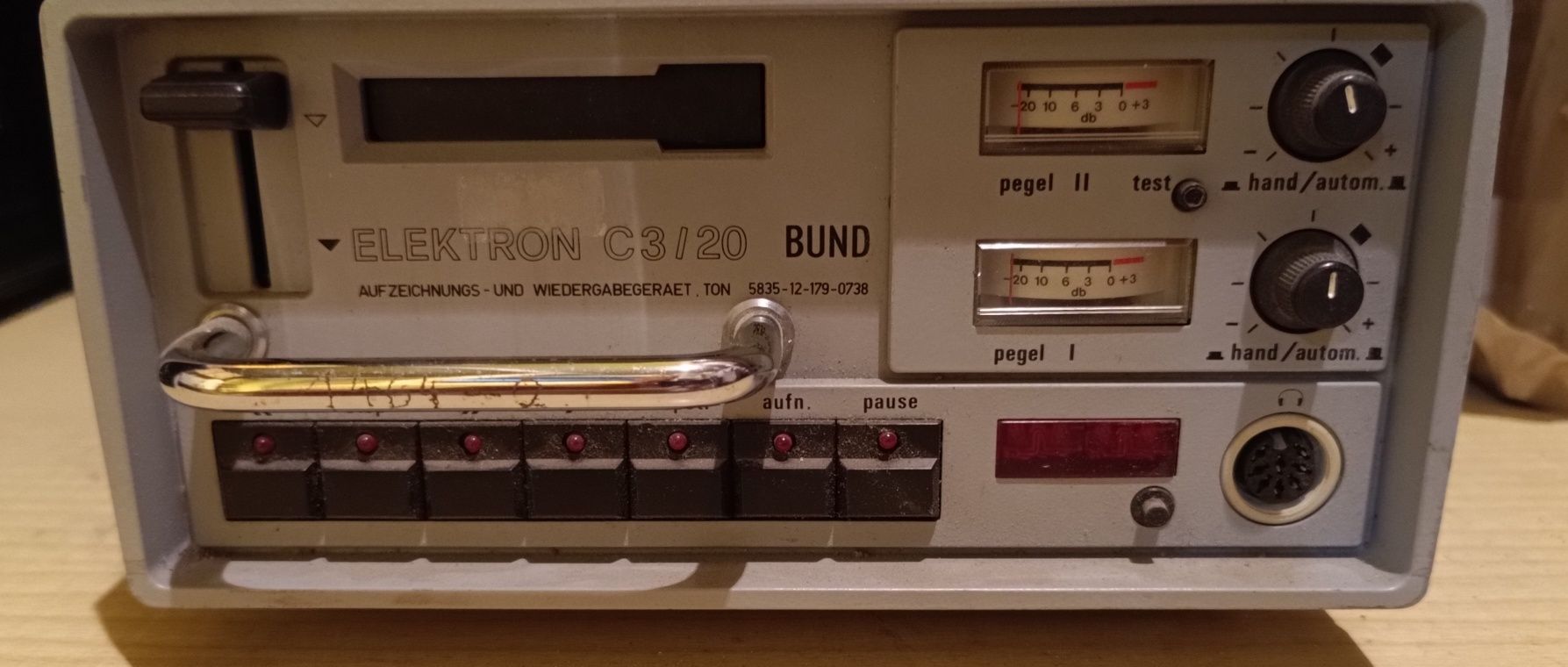 Magnetofon kasetowy Elektron C3/20
