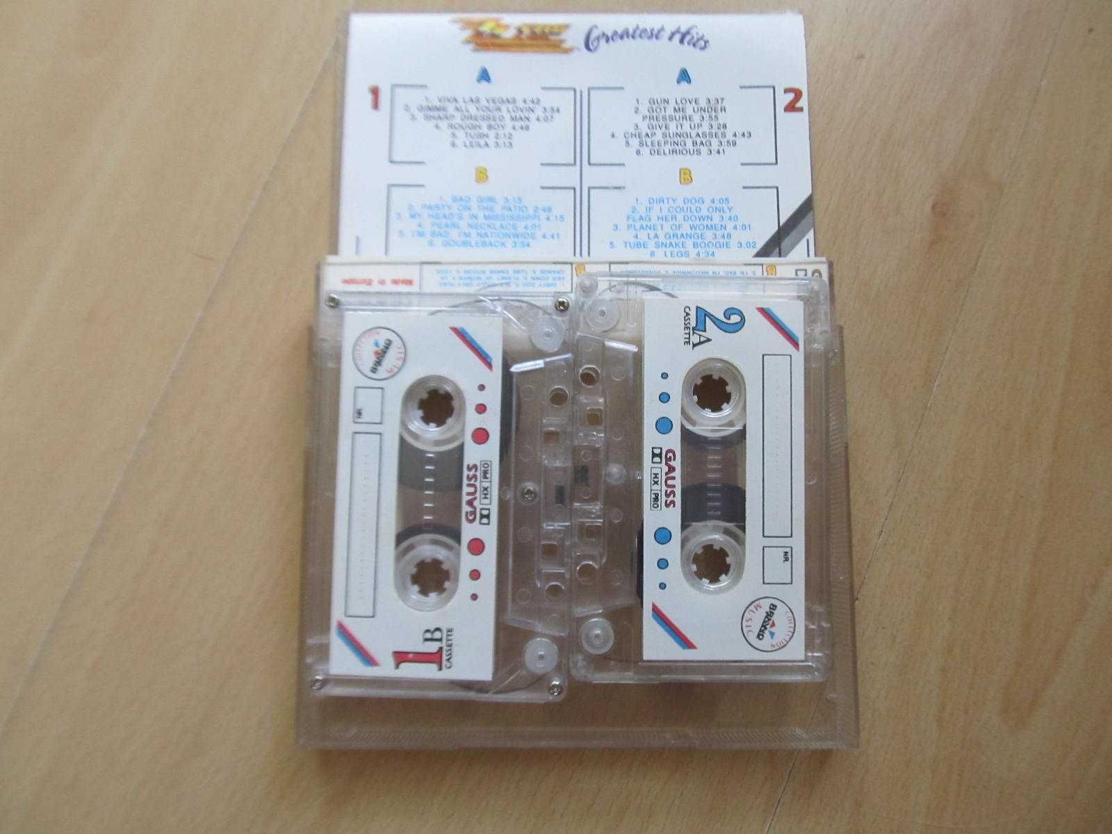 ZZ Top- Greatest Hits- kasety audio