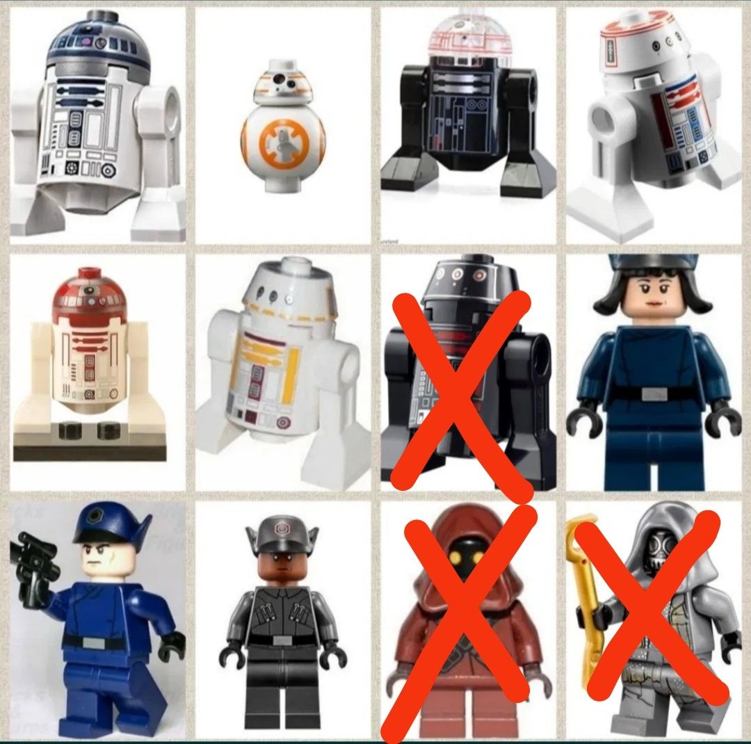 Minifiguras Star Wars compatível c/ Lego (Novos)