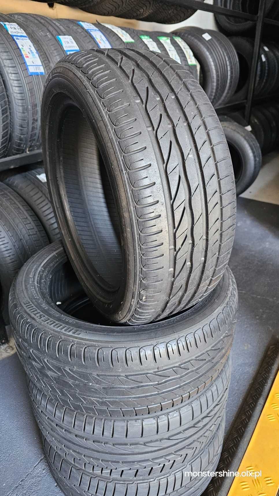 4xBridgestone Turanza ER300- 215/45/16 opony letnie 7,54mm/wzorowyStan