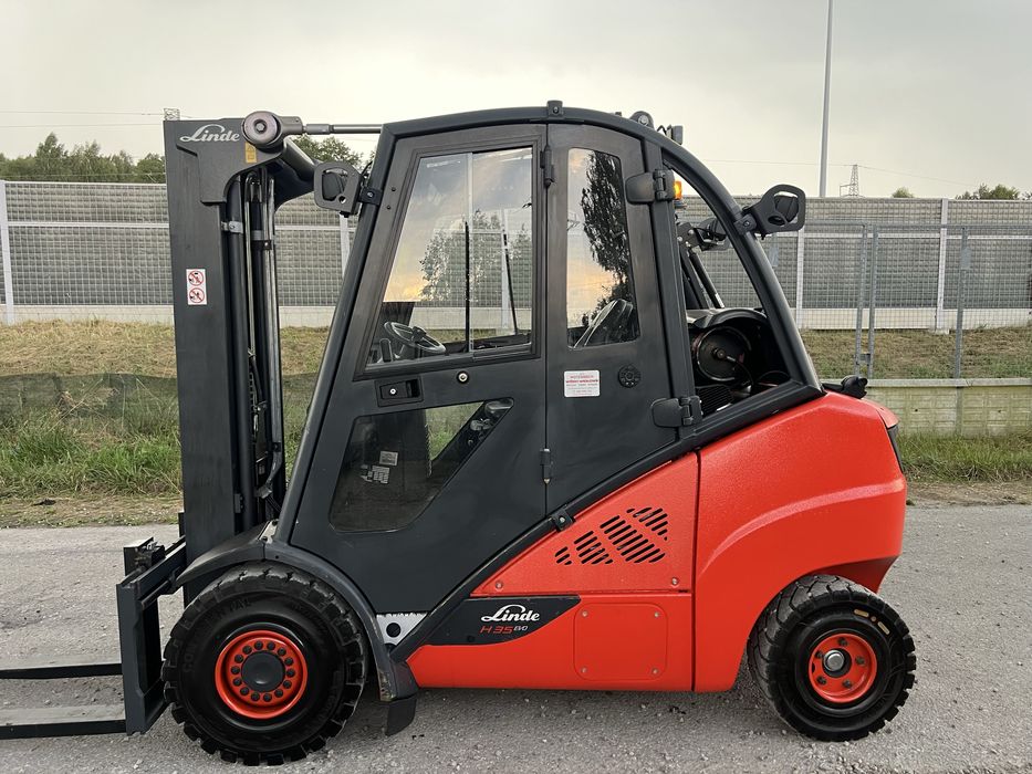 Wózek Widłowy Linde H35T-02 EVO Triplex Kabina Przesuw 2019 Rok