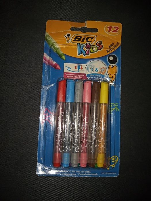 Mazaki Bic 12 kolorów NOWE !!!