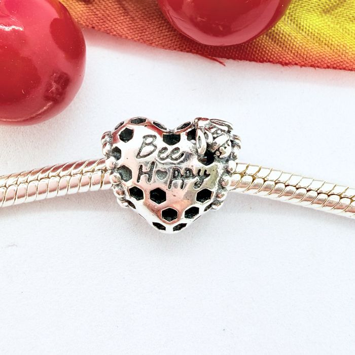 Srebrny Charms S925 Serce do Pandora