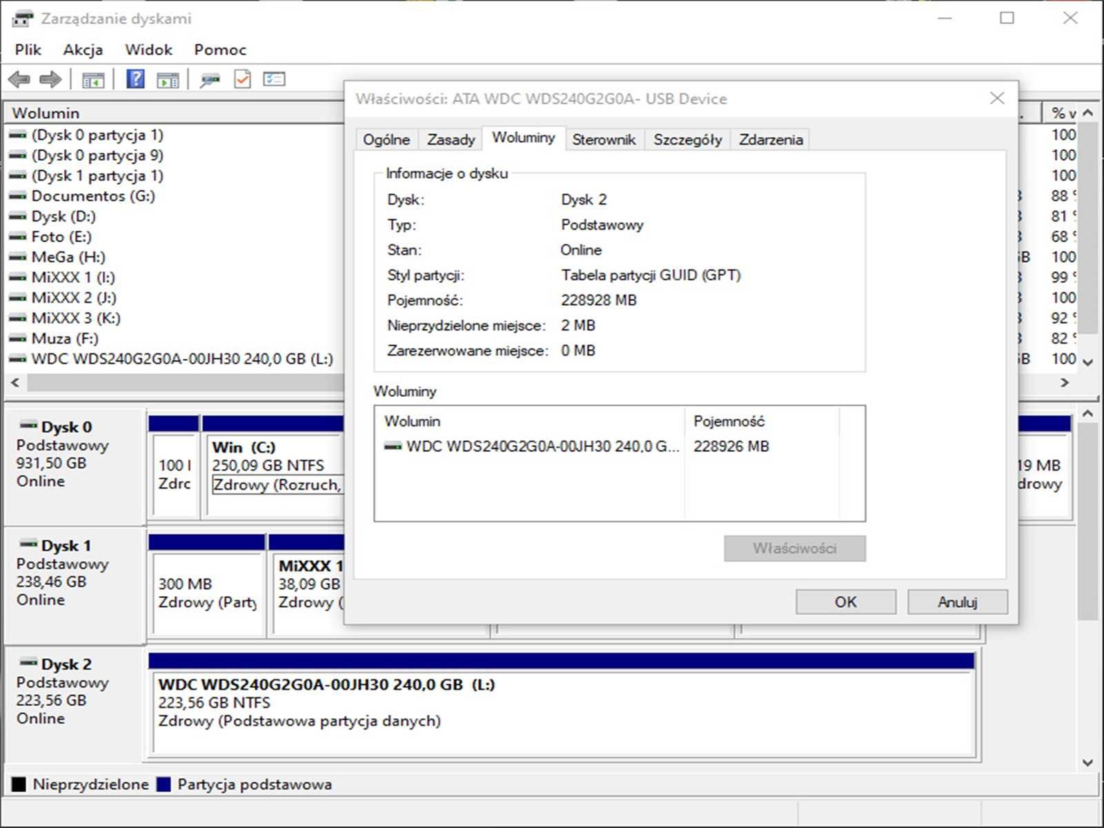 SSD 240GB WD GReen
