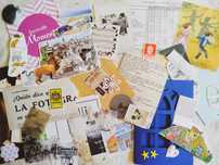 Papelaria Para Journaling: Papel Vintage, Autocolantes, Washi (150pcs)
