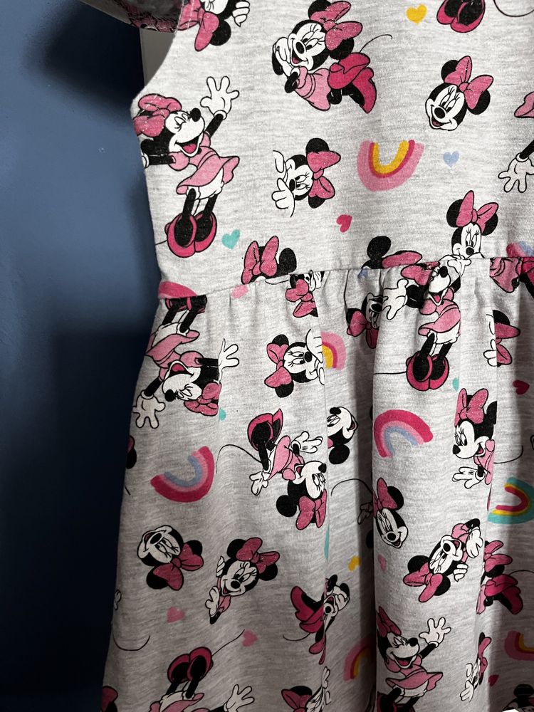 92 disney primark minnie sukienka bawełniana letnia