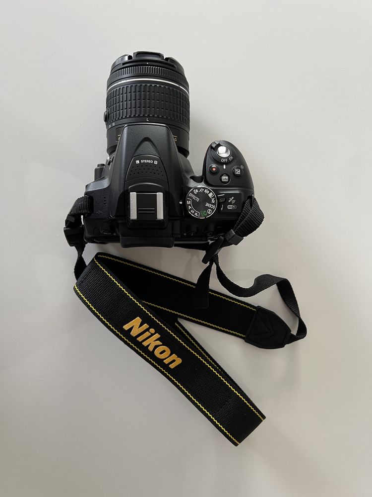 Lustrzanka/aparat Nikon D5300 korpus, obiektyw, torba, karta 16gb