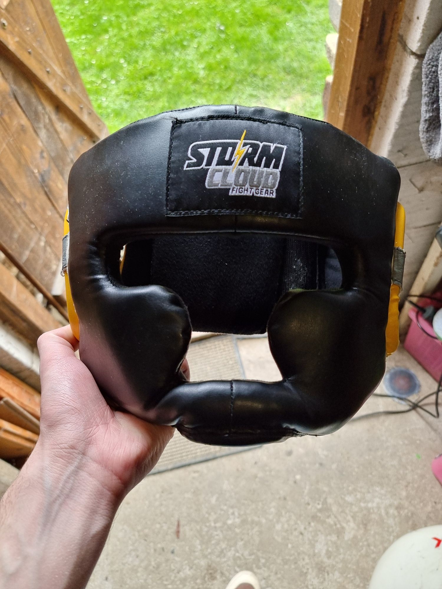 Kask bokserski Storm Cloud rozmiar L (MMA, K1)