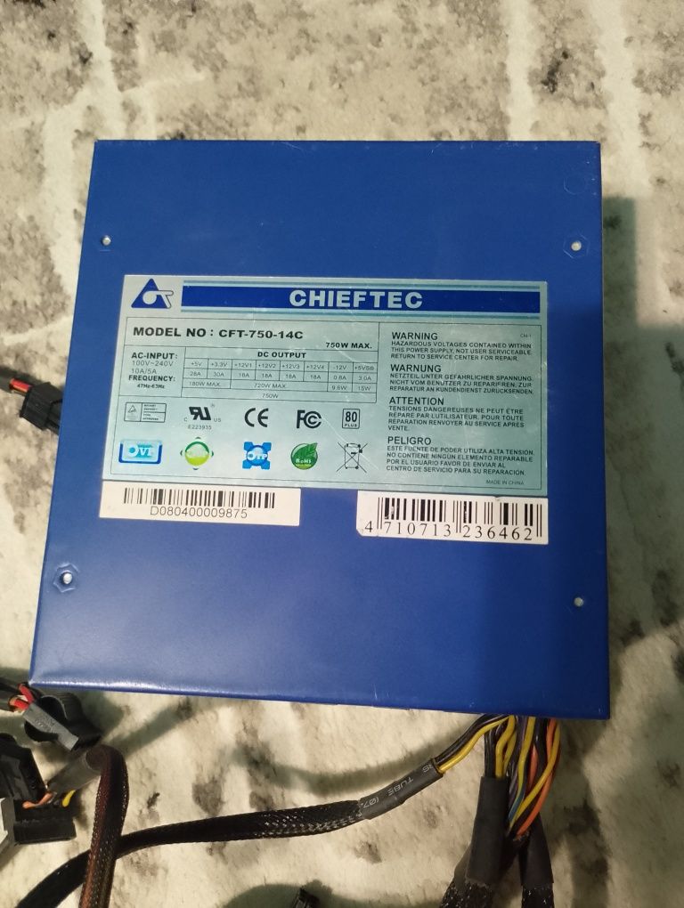 Блок питание Chieftec CFT-750-14C