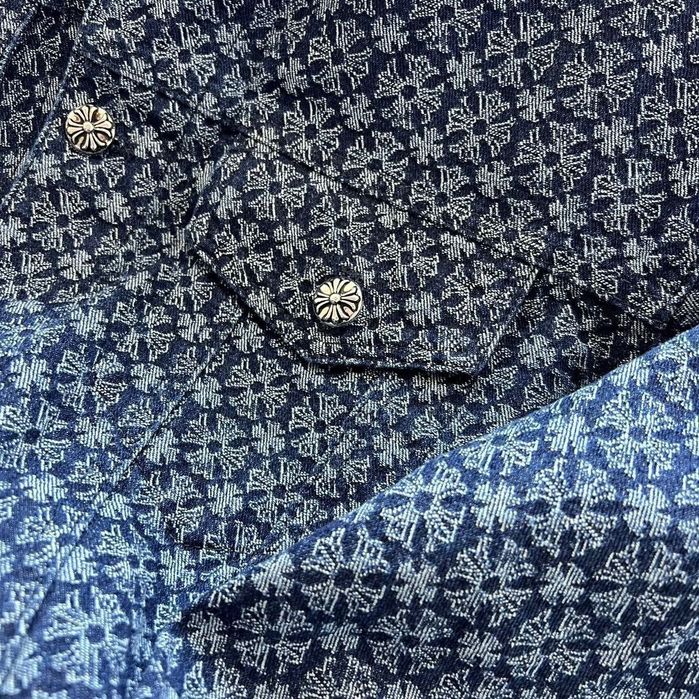 Жакет-сорочка джинс