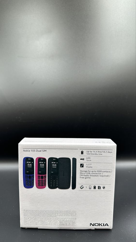 Nowa Nokia 105 Black Dual Sim