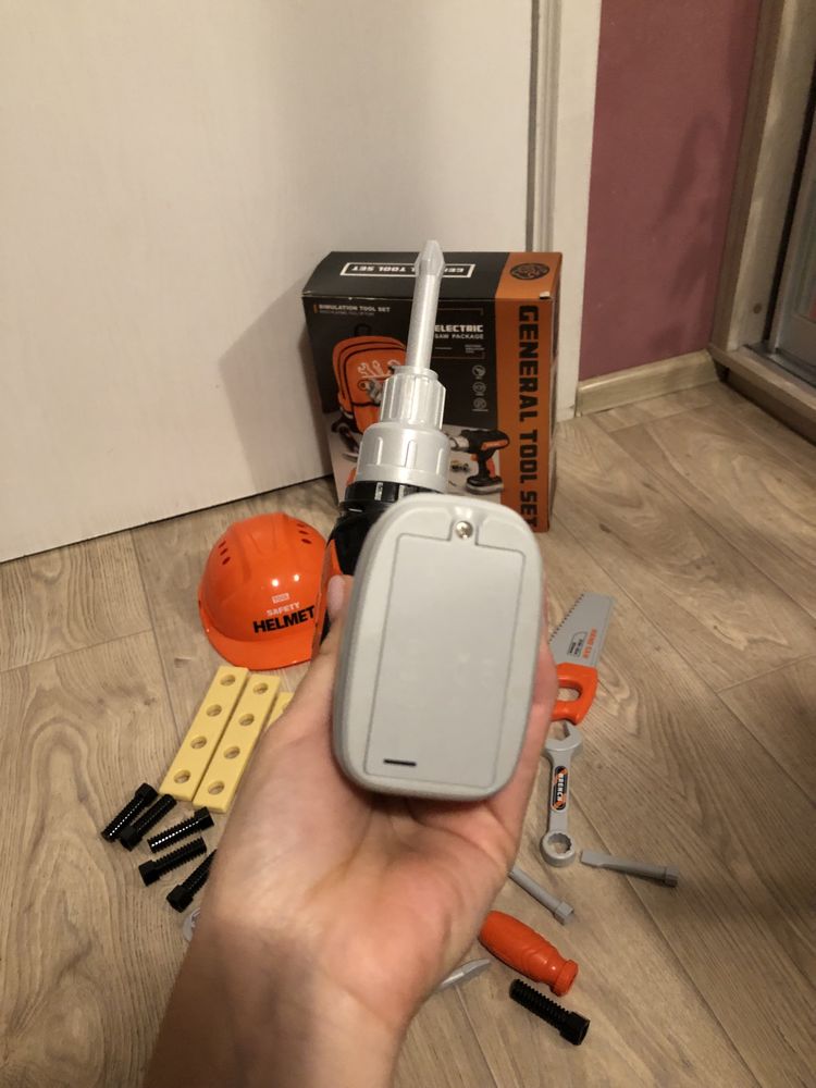 Новий набір інструментів дрель шуруповерт General tool set