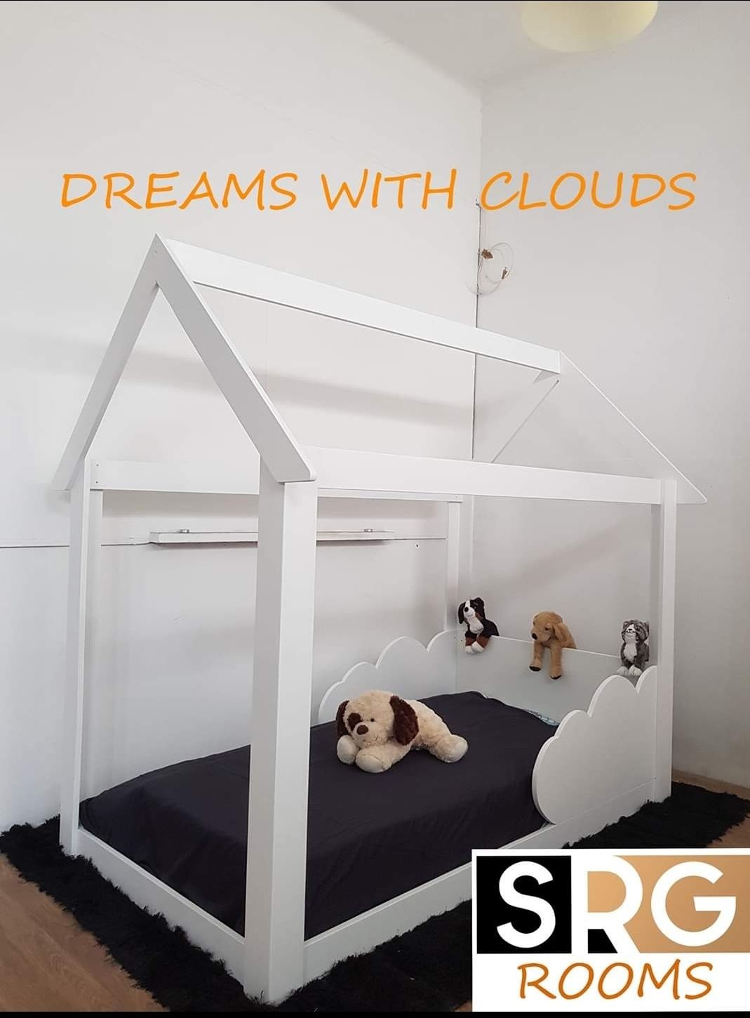 Cama Montessoriana - SRG Dreams with Clouds