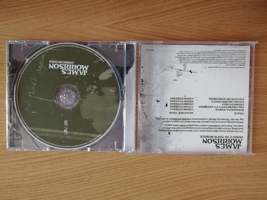 James Morrison - Undiscovered CD płyta muzyka