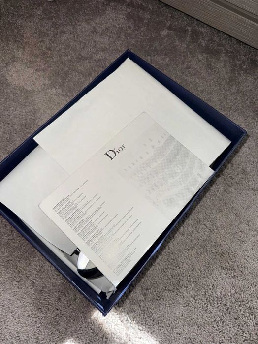 Dior B22 “Branco e Azul”, tamanho 43 (Europeu)