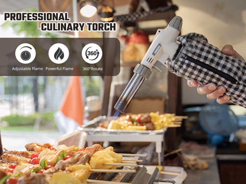 palnik kuchenny butanowy z regulowanym płomieniem