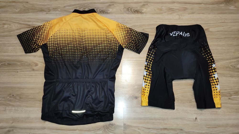 Vepaus Koszulka + Spodenki kolarskie rowerowe (M)