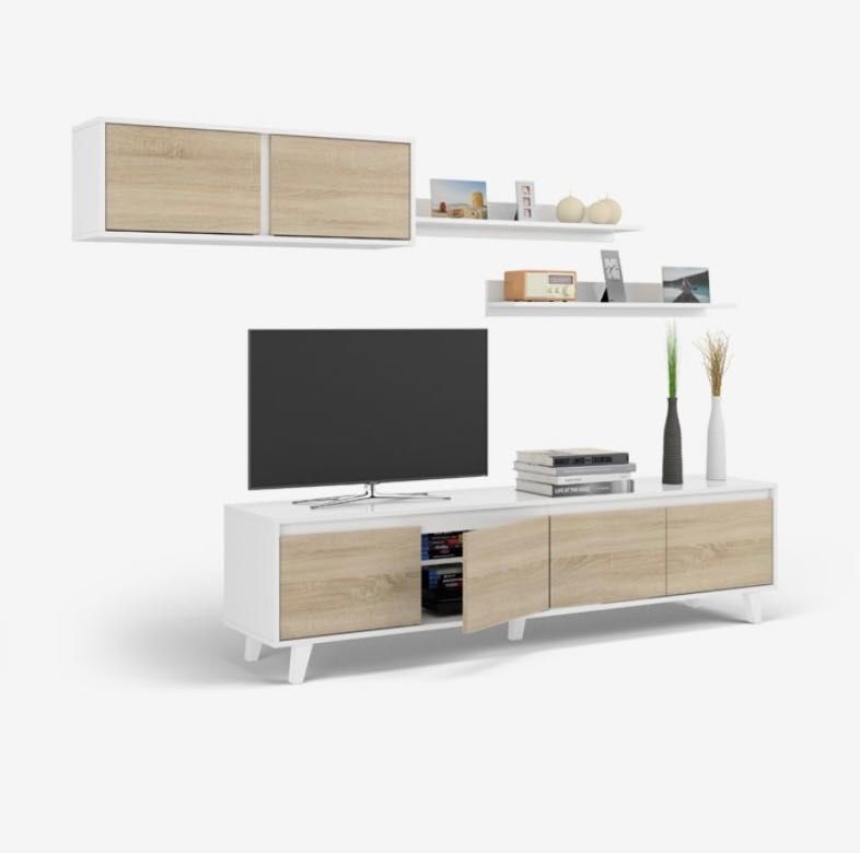 Móvel+prateleiras /base televisão