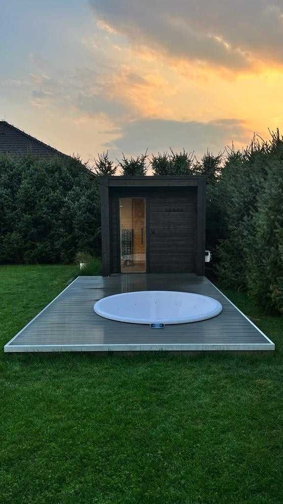 Ekskluzywne JACUZZI, Balia ogrodowa, Bania, Balie URLOP DO 11.08.2025