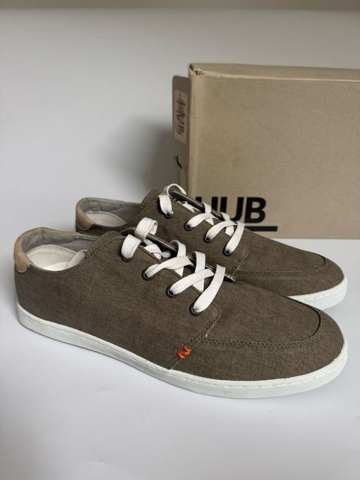 Nowe trampki sneakersy męskie HUB zielone 44