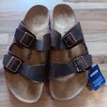 Klapki Birkenstock Arizona ciemno brazowe - Mocha Rozm.46 orginal
Birk