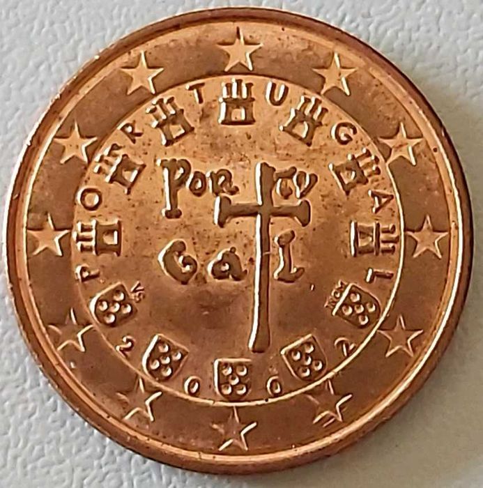 5 Cêntimos de 2002 de Portugal