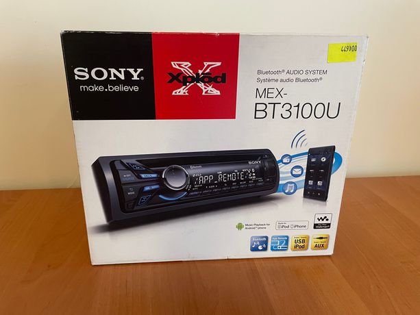 Radioodtwarzacz samochodowy SONY MEX-BT3100U