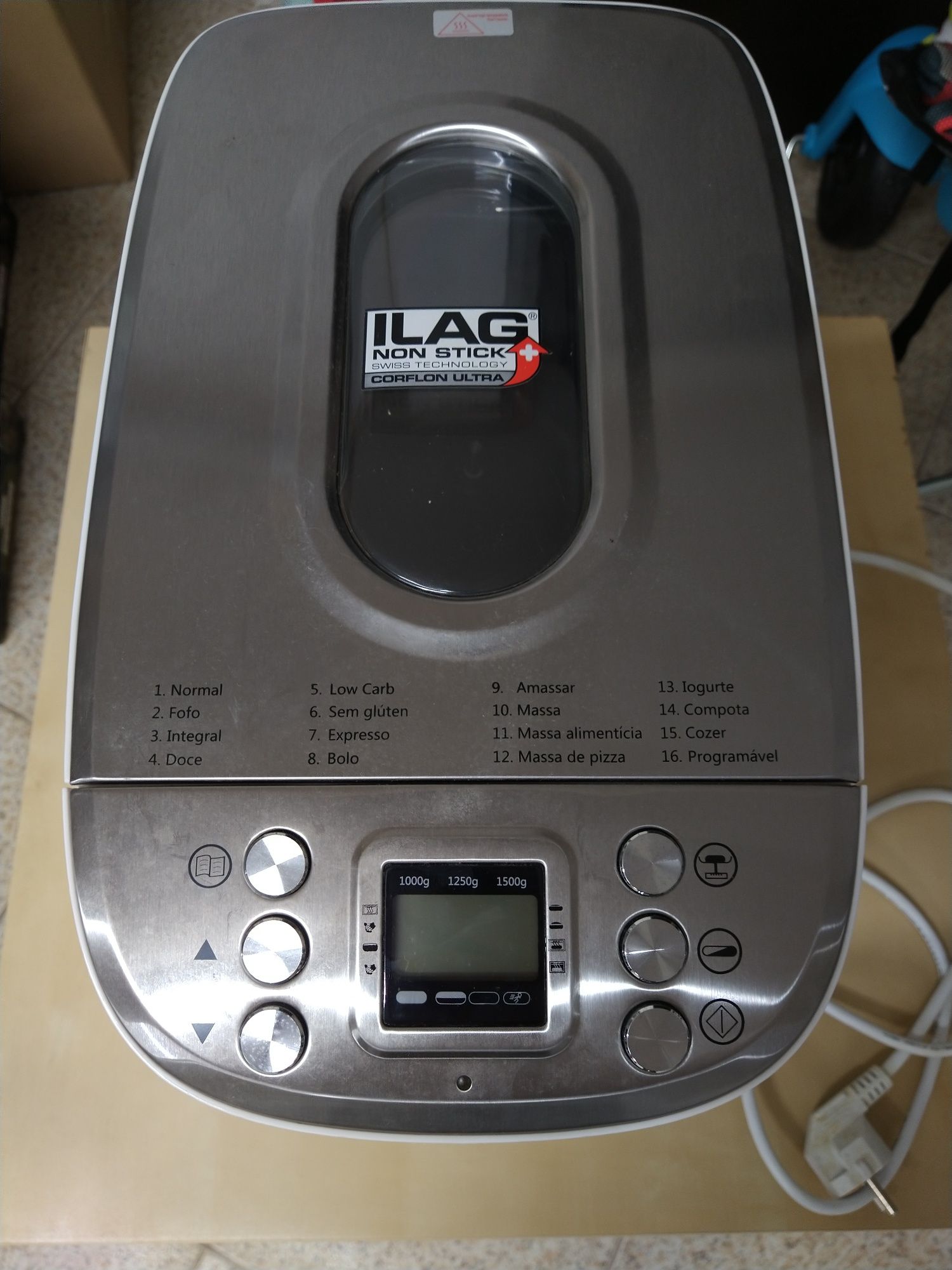 Maquina de fazer pão Silvescrest