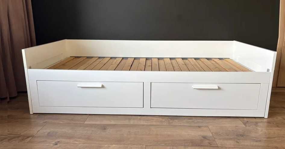 Łóżko sofa/leżanka IKEA + 1 materac, łóżko dwuosobowe/dostawa!