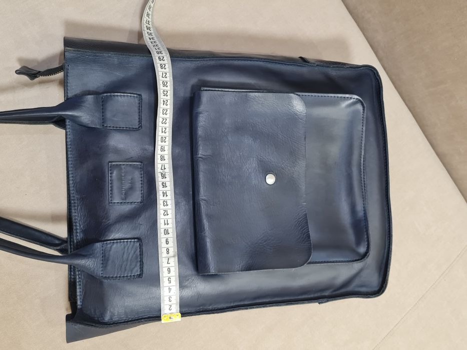 Сумка шопер натуральная кожа ручная работа