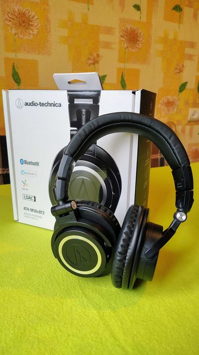 Audio-Technica ATH-M50xBT2. Бездротові блютуз навушники.