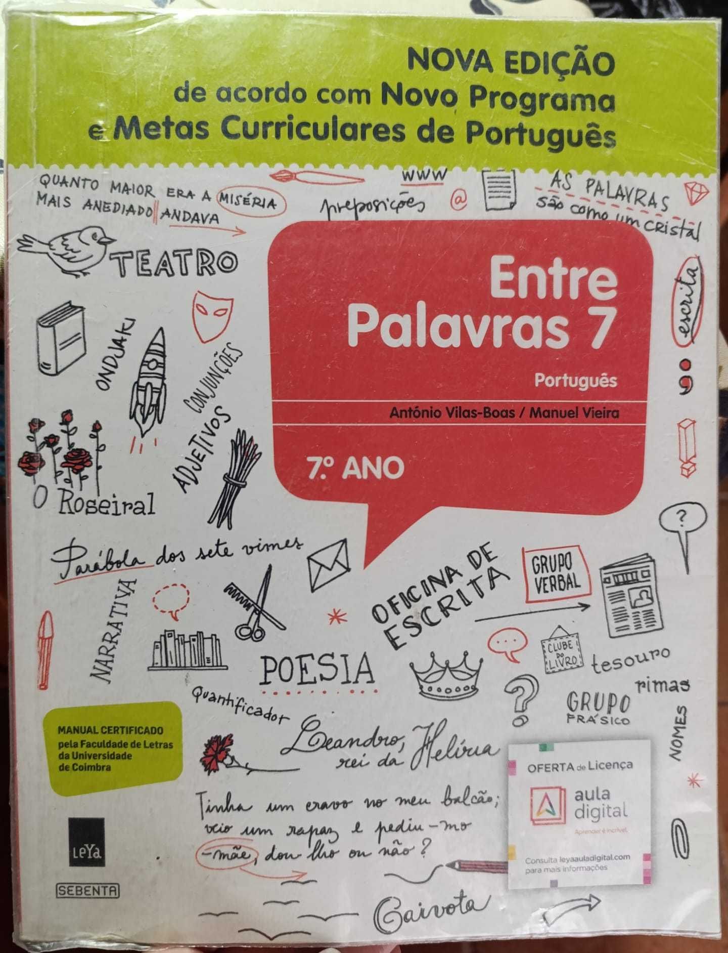 Manuais e cadernos de ficha (7º 8º)