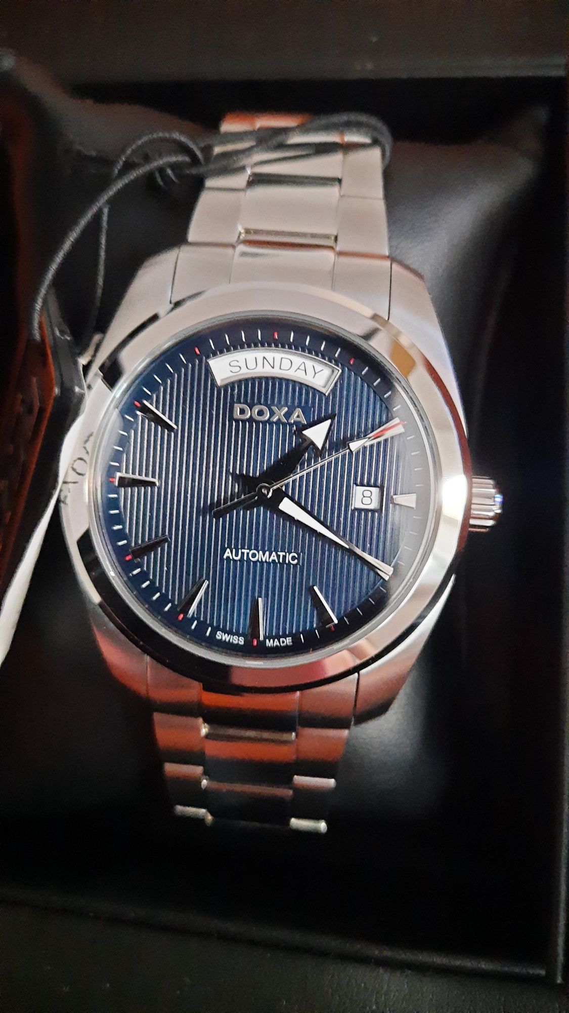 Nowy zegarek automatyczny DOXA NOBLE D205SBU, oris rado certina tissot