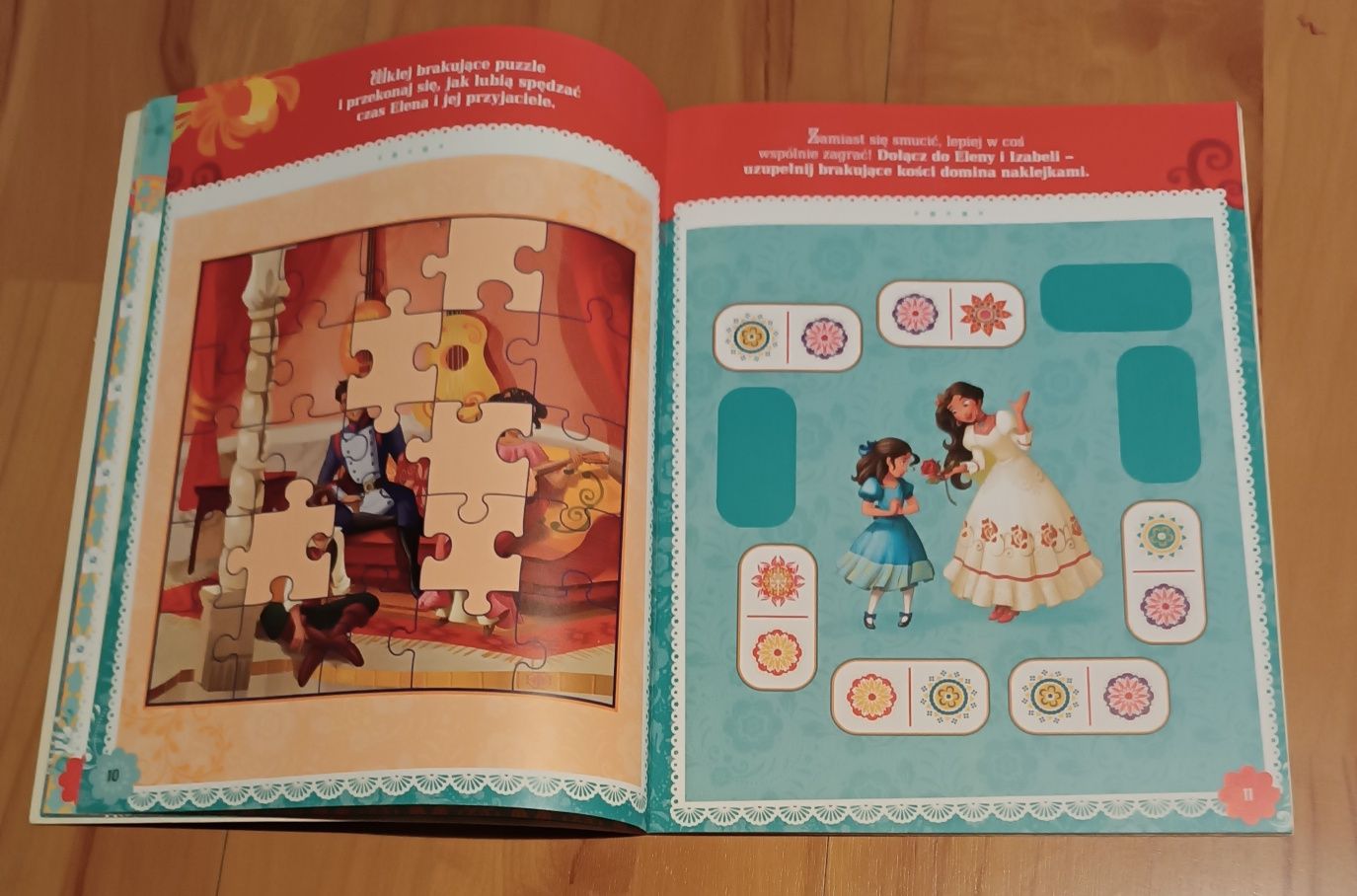 Elena z Avaloru - nowa książka z zabawami + naklejki